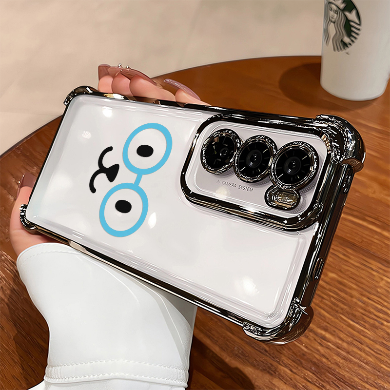 Graffiti Cute Blue Glasses Pho - Oppo A78 review and price